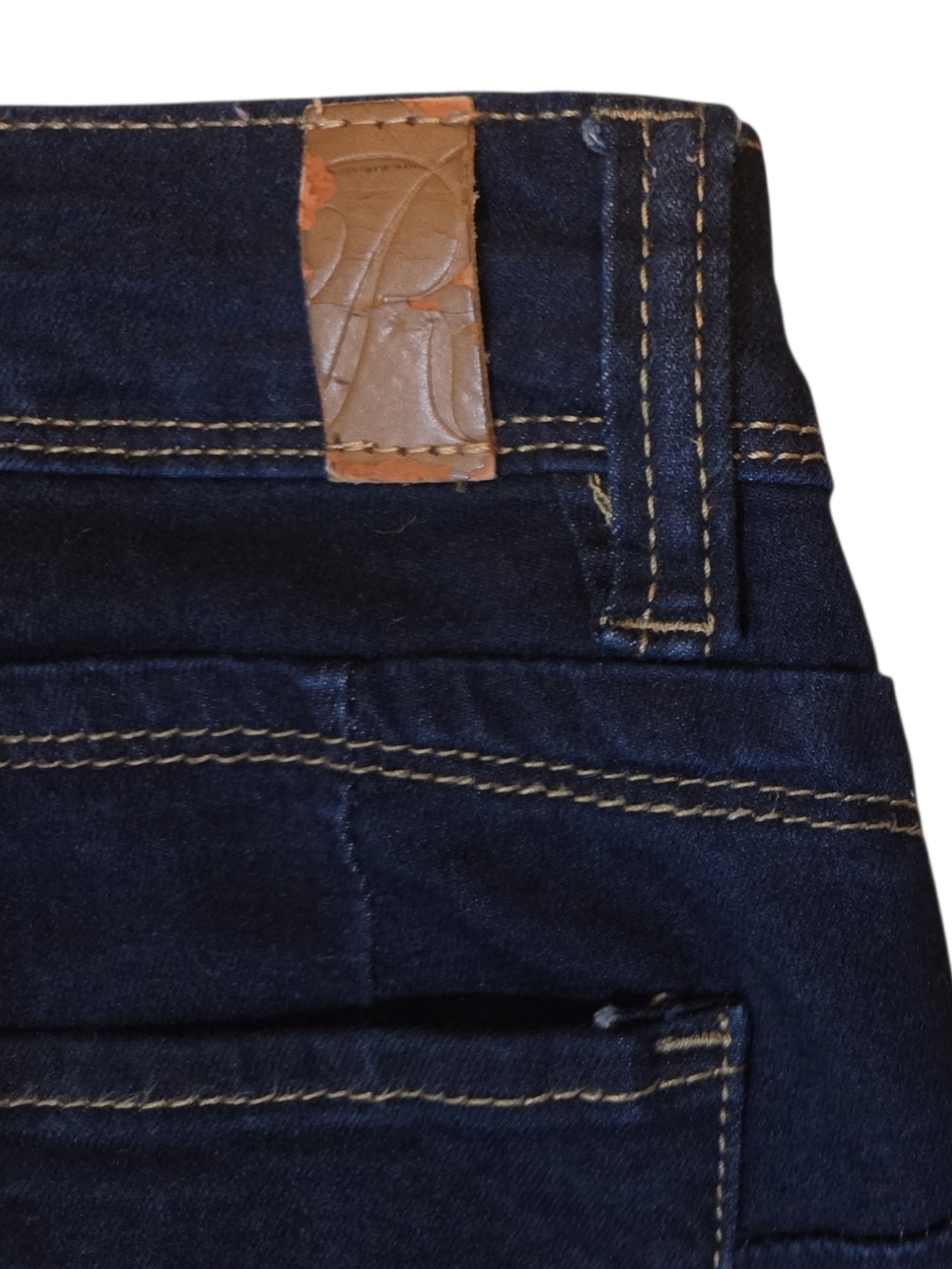 Women's Skinny Jeans in Deep Indigo - Picture 5 of 14
